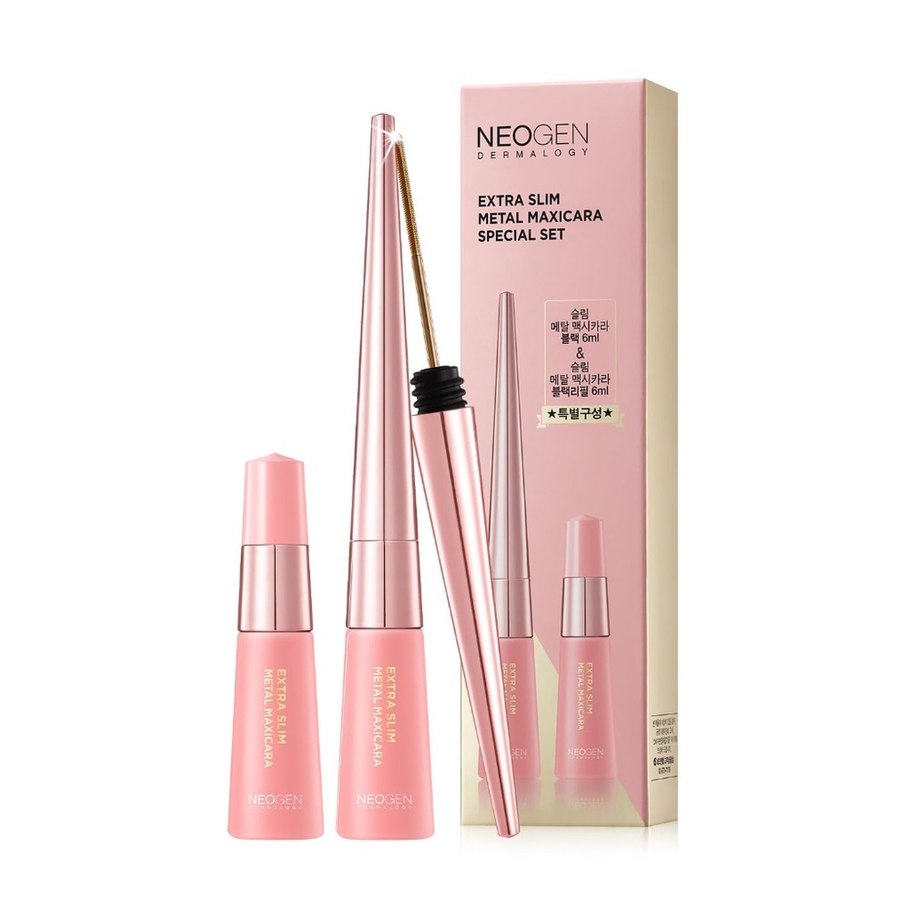 NEOGEN DERMALOGY Extra Slim Metal Maxicara + Refill SET